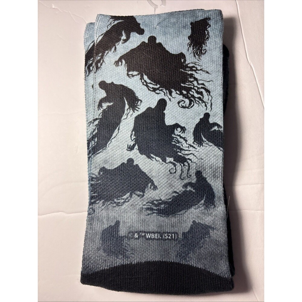 Rock Em Licensed Harry Potter Dementors All Over Black Gray Size L/XL  (9-13)